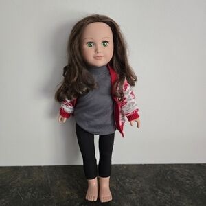 My Life Doll 2013 with Red and Gray Outfit